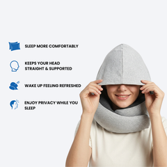 Norique Sora Hooded Travel Pillow